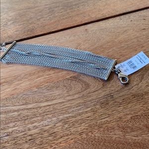 Express silver bracelet